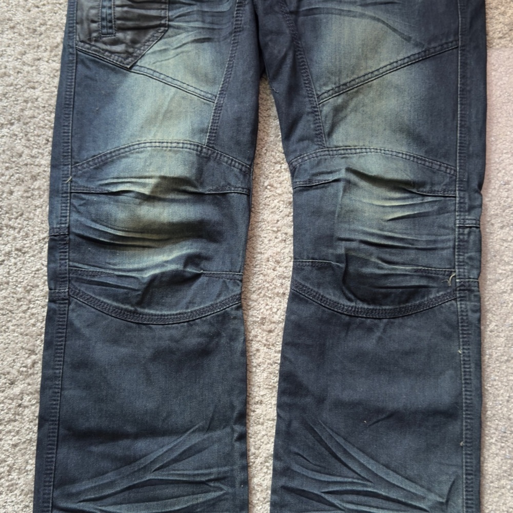 Young Republic Men's Relaxed Fit Dark Wash Jeans
